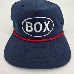 THE CHICKEN BOX NANTUCKET ROPE HAT SNAPBACK BASEBALL BLUE RED WHITE RICHARDSON